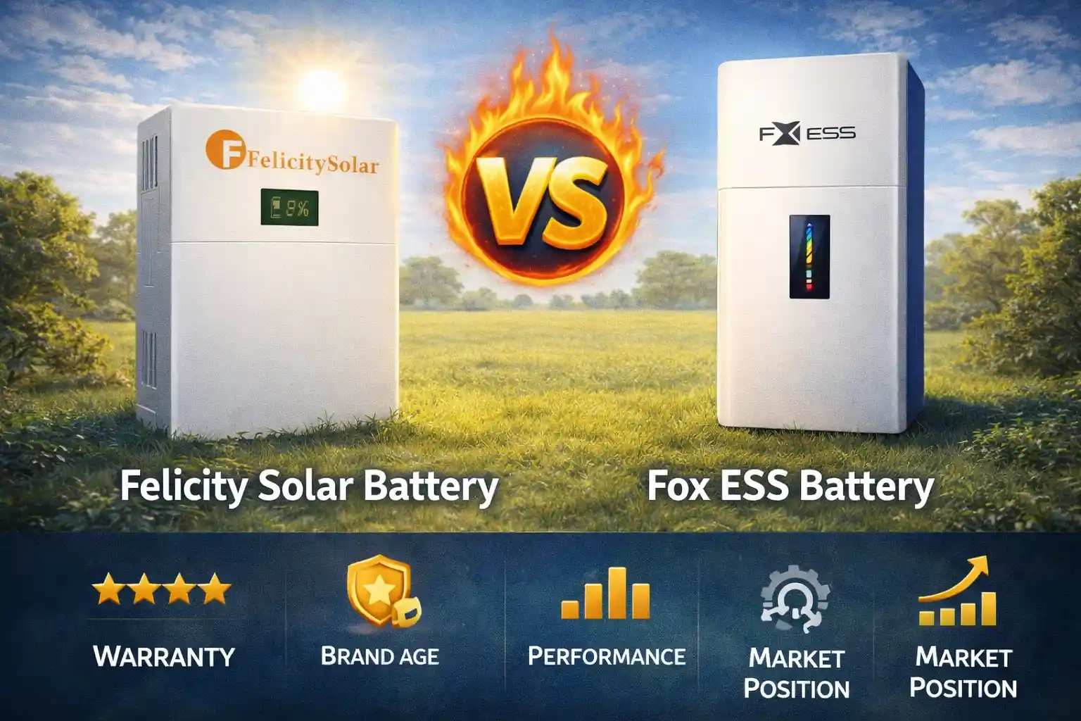 Felicity Solar Battery vs Fox ESS Solar battery Review